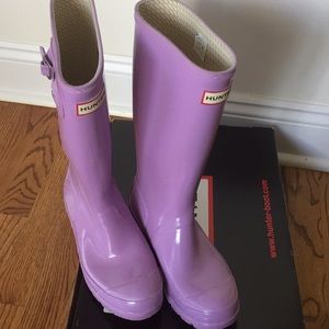 Girls Hunter rain boots